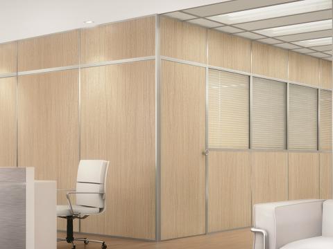 divisórias eucatex, pvc, drywall, balcão e ilha ti em Campinas - Central Divisórias Forros e Persianas - Campinas - SP - 1