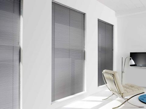 persianas em alumínio, tecidos, pvc e madeira - Central Divisórias Forros e Persianas - Campinas - SP - 16